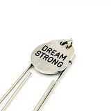 Dream Strong Paperclip Bookmark