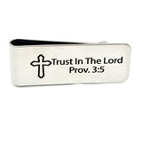 Trust In The Lord Prov 3 5 Money Clip