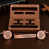 As Iron Sharpens Iron Rose Goldtone Boxed Gift Set