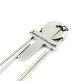 Jesus Is Enough Cross Paperclip Bookmark