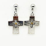 Mustard Seed Cross Faith Earrings