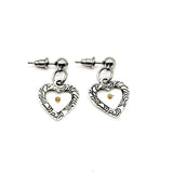 Heart Full Of Faith Mustard Seed Earrings