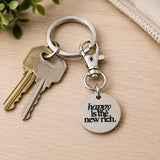 Happy Is The New Rich Clip On Charm
