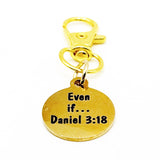 Even If Daniel 3 18 Goldtone Clip On Charm