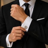 Pray Wait Trust Stainless Steel Cuff Links