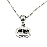 Luke 10 19 Protection Scripture Necklace