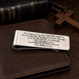 Serenity Prayer Money Clip