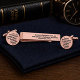 As Iron Sharpens Iron Rose Goldtone Boxed Gift Set