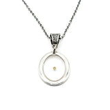 Mustard Seed Open Oval Necklace