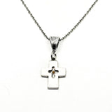 Mustard Seed Cross Faith Necklace