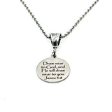 Draw Near To God Scripture Necklace
