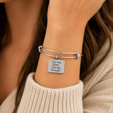 One Day Closer One Day Stronger Bracelet