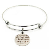 Draw Near To God Charm Bracelet
