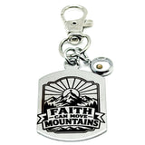 Faith Moves Mountains Mustard Seed Clip-on Charm