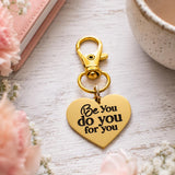 Be You Do You For You Goldtone Clip On Charm