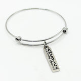 God Bless America Stainless Steel Bracelet