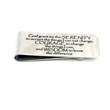 Serenity Prayer Money Clip