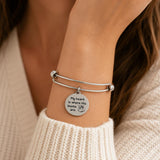 My Heart Is Where His Boots Are Bracelet