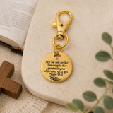 He Will Order His Angels Protection Charm