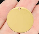 Perhaps This Is The Moment Goldtone Clip On Charm