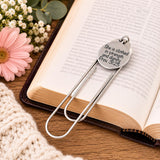 She Is Clothed Bookmark Print Font