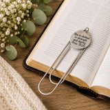She Is Clothed Bookmark Print Font
