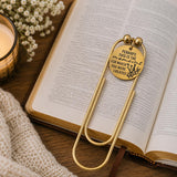 Perhaps This Is The Moment Goldtone Bookmark