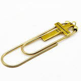 For Whosoever Shall Goldtone Cross Bookmark
