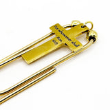 For Whosoever Shall Goldtone Cross Bookmark