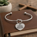 Iron Sharpens Iron Cuff Charm Bracelet