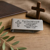 Mustard Seed Faith Car Visor Clip