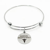 Adrenal Insufficiency Charm Bracelet