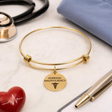 Adrenal Insufficiency Goldtone Charm Bracelet