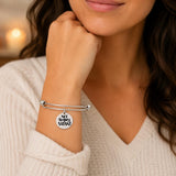 Not Today Satan Charm Bracelet Faith Gift