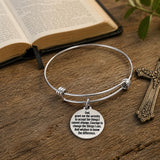 Serenity Prayer 19mm Round Charm Bracelet