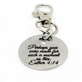 Made For This Moment Scripture Charm