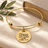 You Were Made For This Moment Goldtone Bangle