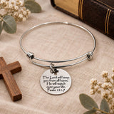 The Lord Will Keep You From Harm Charm Bangle