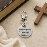Christian Protection Scripture Clip On Charm