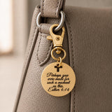 Made For This Moment Goldtone Scripture Charm