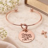 Made For This Moment Rose Goldtone Cuff Bracelet
