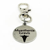 Myasthenia Gravis Medical Clip On Charm