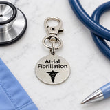 Atrial Fibrillation Clip On Medical Charm