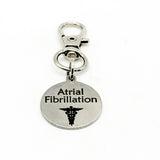 Atrial Fibrillation Clip On Medical Charm
