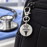 Sickle Cell Disease Clip On Medical Charm