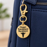Organ Transplant Recipient Goldtone Clip On Charm