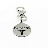 Dementia Medical Clip On Charm