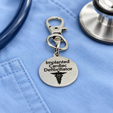 Implanted Cardiac Defibrillator Clip On Charm
