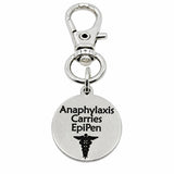 Anaphylaxis Carries EpiPen Clip On Charm