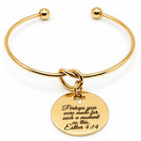 Made For This Moment Goldtone Cuff Bracelet